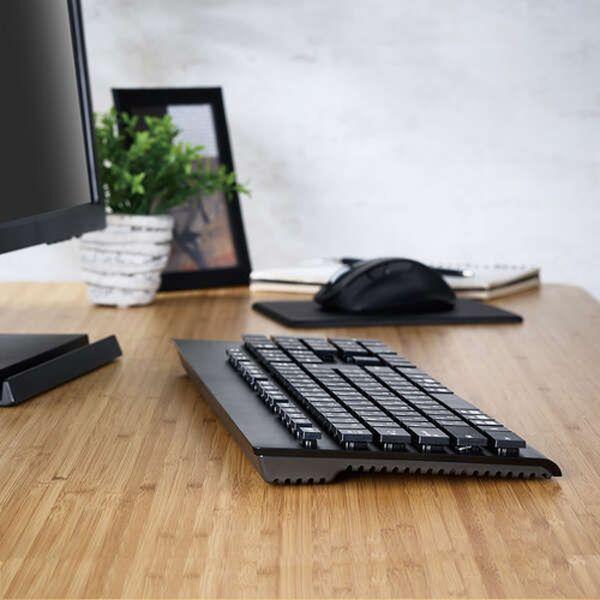 エスコ ESCO 437x149x27mm ワイヤレスキーボード (抗菌/防水IPX5) EA764AB-264 WO店_3