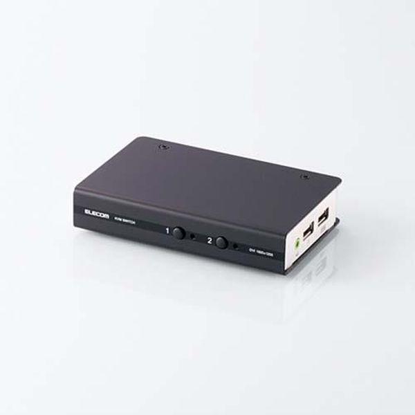 エスコ ESCO DVI対応パソコン切替器 (2切替) EA764AE-3 WO店