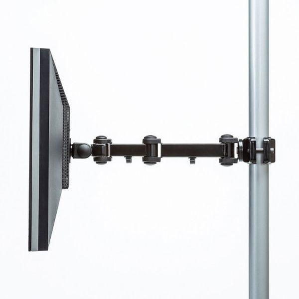 エスコ ESCO 490-510mm モニターアーム (支柱取付用/ロング/黒) EA764AG-29BA WO店_3