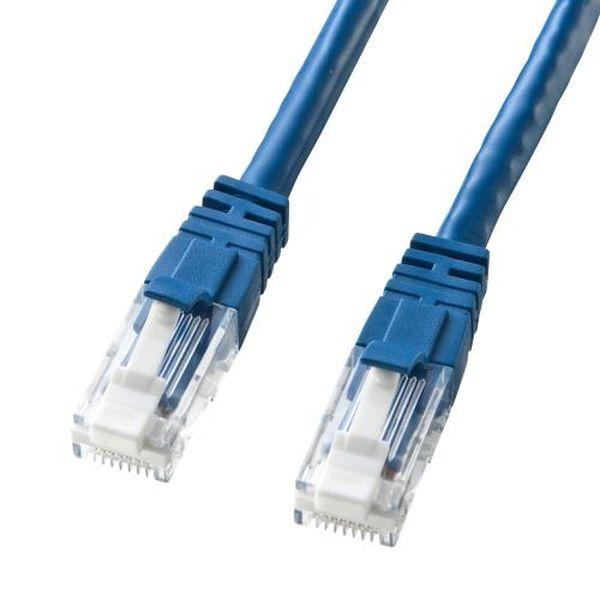 エスコ ESCO 50 m LANケーブル（CAT6／つめ折れ防止／ブルー） EA764BB-272A WO店 13,587円