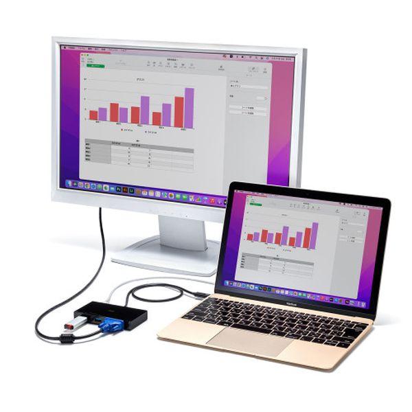 エスコ ESCO [USB TypeC] 縛こしき (VGA界面付) EA764BY-160 WO店
