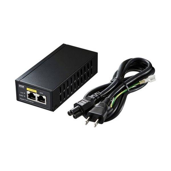 エスコ ESCO ＰоＥインジェクター(IEEE802,3af/at対応) 000012328992 WO店