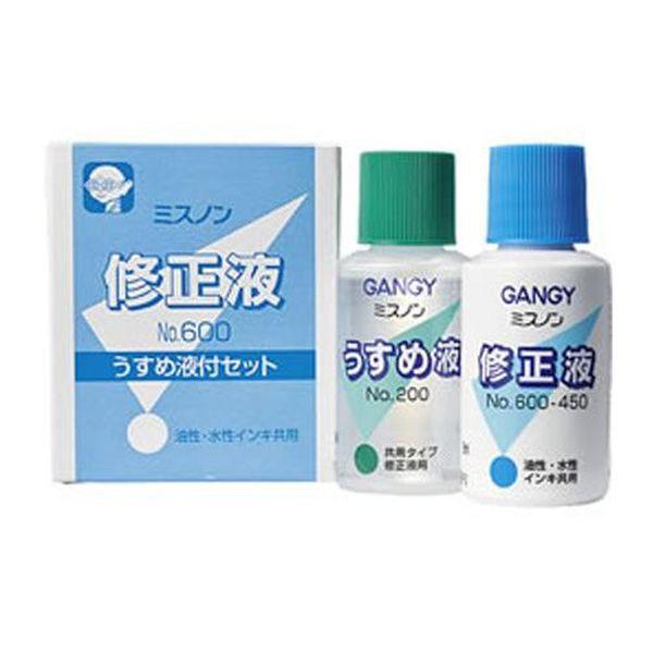 エスコ ESCO 18ml＋24ml 修正液・うすめ液セット (10組) EA765BR-33B WO店