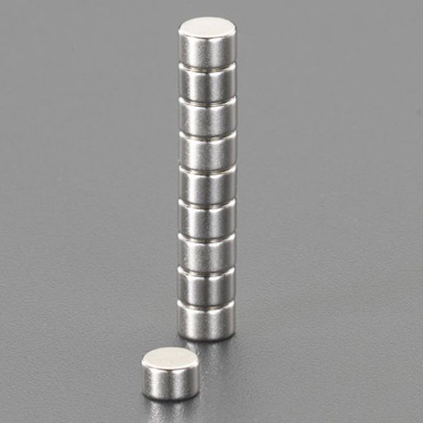 エスコ ESCO φ20x 5mm 超強力マグネット(5個) 000012338745 WO店