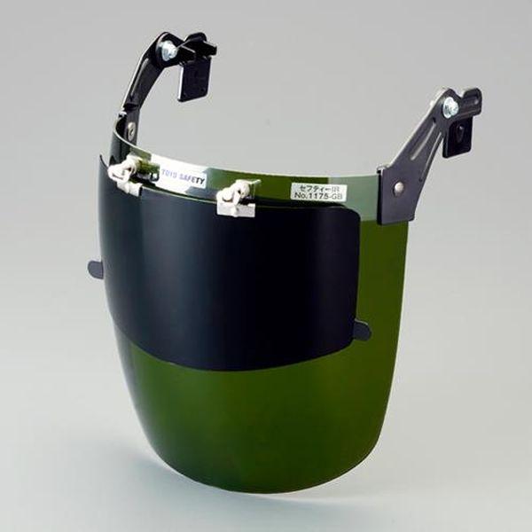 エスコ ESCO フェイスプロテクター（ヘルメット取付型） EA800PB-31 WO店の通販は