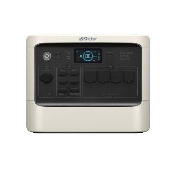 エスコ ESCO AC100V・DC12〜28V/1，152Wh ポータブル電源 EA812HG-15B WO店