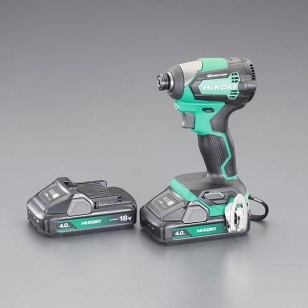 エスコ ESCO DC18.0V インパクトドライバー (充電式) EA813DC-71B WO店
