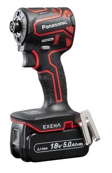 エスコ ESCO DC18.0V/5.0Ah インパクトドライバー(赤/充電式) 000012346968 WO店