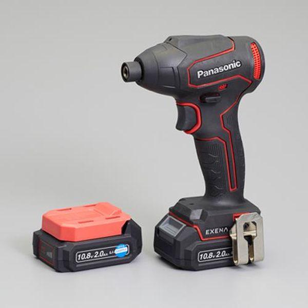エスコ ESCO DC10.8V／2.0Ah インパクトドライバー（赤／充電式） ea813pa-41 WO店 42,475円