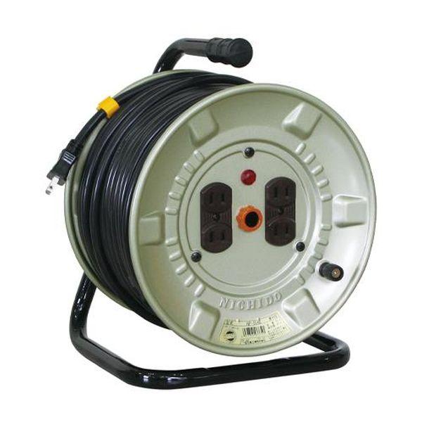 エスコ ESCO AC125V/15A/20m コードリール (アース無) EA815BH-11A WO店
