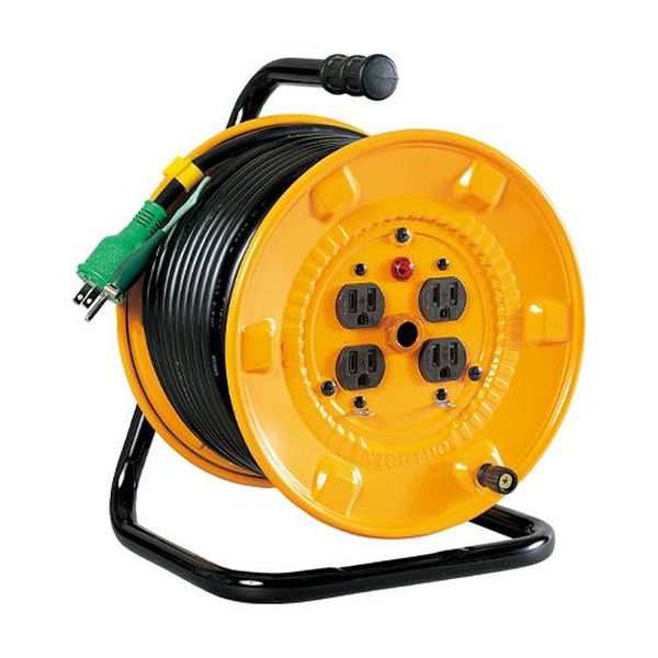 エスコ ESCO AC125V/15A/30m コードリール (アース付) EA815BH-30A WO店の通販は