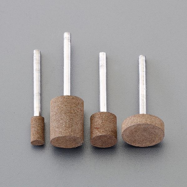 エスコ ESCO 14本組 軸付ゴム砥石(3mm軸/ハード) EA819GB-190 WO店 9,021円