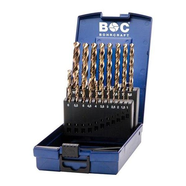 エスコ ESCO 1.0−10.0mm／ 19本組 ストレートドリル（Co−HSS） EA824FM-119 WO店