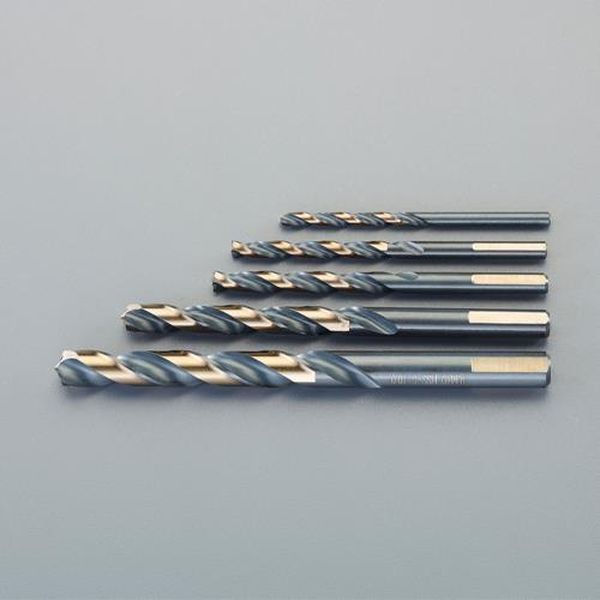 エスコ ESCO 4.0−10.0mm／ 5本組 ストレートドリル（HSS） EA824FT-105 WO店の通販は