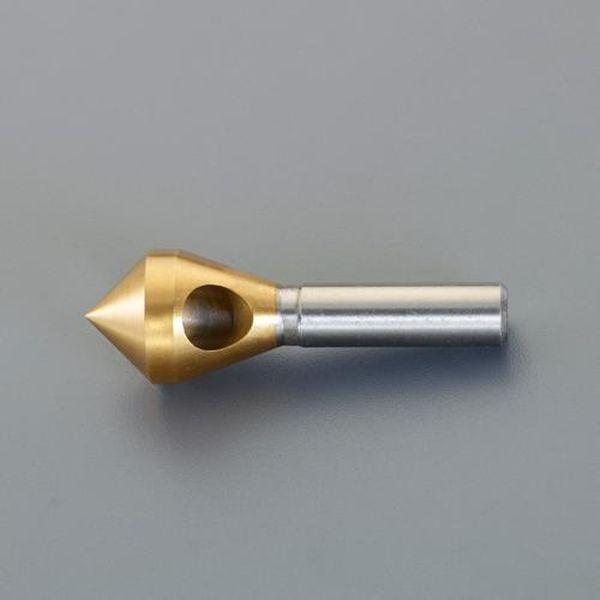 エスコ ESCO 15−20mm カウンターシンク（12mm軸・HSS・TiNコート） EA827FD-24 WO店