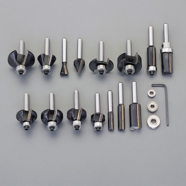 エスコ ESCO 15本組 ルータービットセット 000012328433 WO店 26,323円