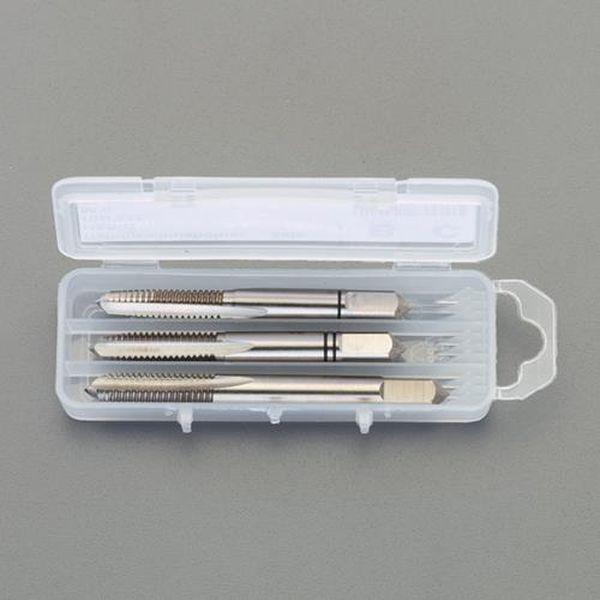 エスコ ESCO M22x2.50 ハンドタップ3本組（左ねじ用／HSS） EA829JB-22 WO店