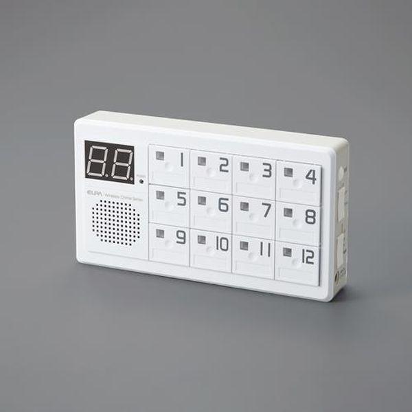 エスコ ESCO ワイヤレスチャイム用受信機（設置型） EA864BB-91 WO店