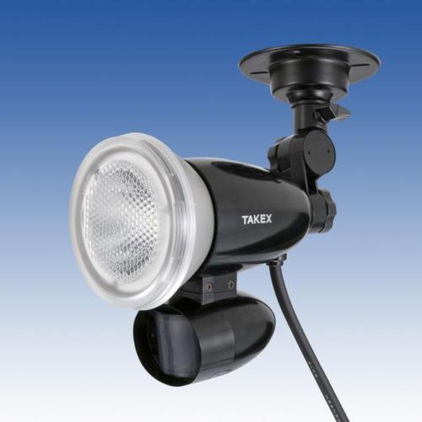 エスコ ESCO AC100V／100W 人感センサーライト（防雨型） EA864CA-18A WO店