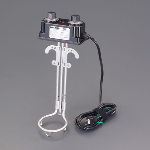 エスコ ESCO AC100V/1000W 投込みヒーター(温調・タイマー) 000012329186 WO店
