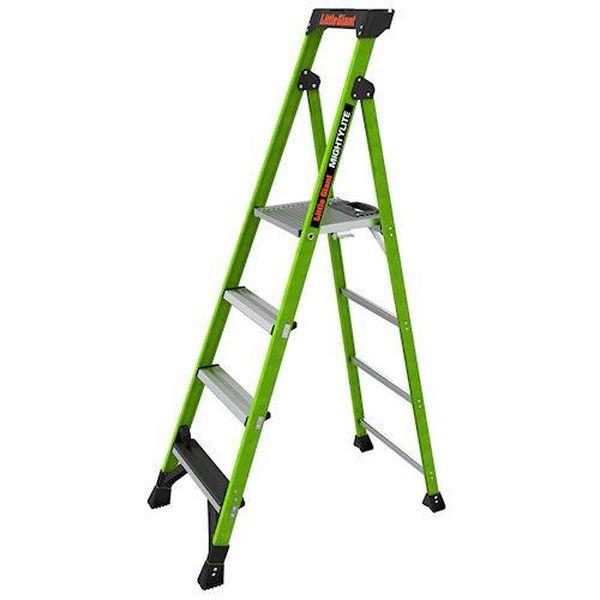 エスコ ESCO 1.11m／4段 セーフティーステップ（軽量） EA905ED-4A WO店