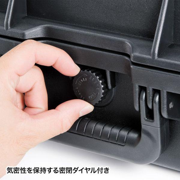 エスコ ESCO 485x186x355mm/内寸 ハードケース (精密機器用) EA927-276 WO店