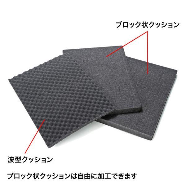 エスコ ESCO 485x186x355mm/内寸 ハードケース (精密機器用) EA927-276 WO店