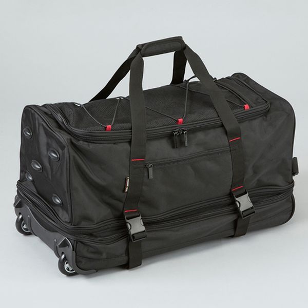 エスコ ESCO 650x350x430mm ボストンバック(キャリー付) EA927BH-79 WO店