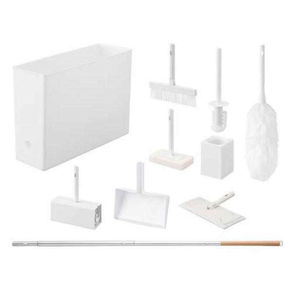 エスコ ESCO [9点組] 掃除用具セット (ホワイト) EA928AB-103 WO店