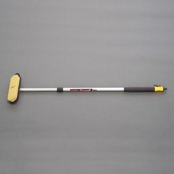 エスコ ESCO 900-1500mm 通水型ブラシ (伸縮柄/硬短毛) EA928BM-424 WO店