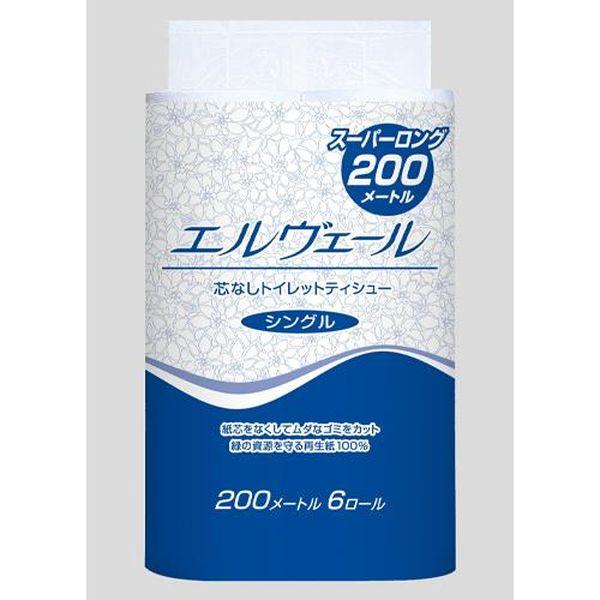 エスコ ESCO トイレットペーパー (芯無エルベール/48巻) EA929AD-3AA WO店の通販は 7,333円