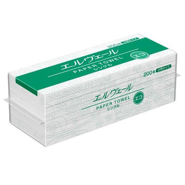エスコ ESCO 170x220mm ペーパータオル (42パック/1箱) EA929AE-7BB WO店