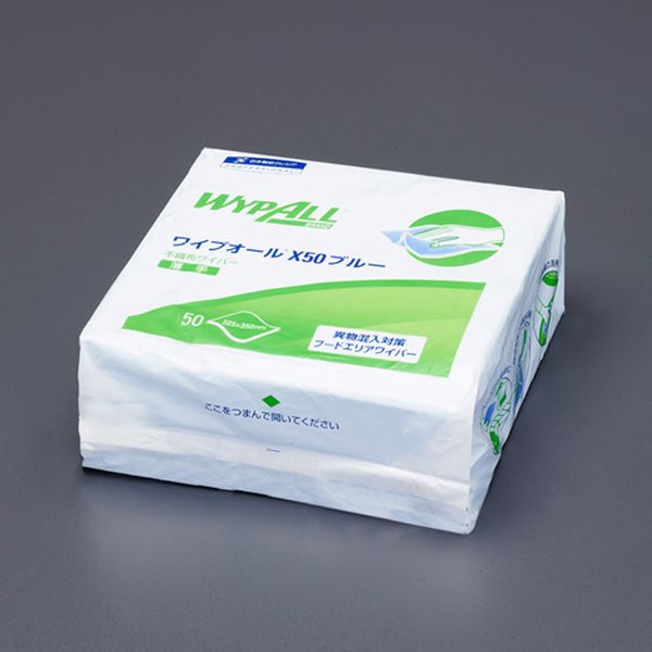 エスコ ESCO 325x350mm 工業用ワイパー(24パック/ブルー) EA929AW-13B WO店の通販は