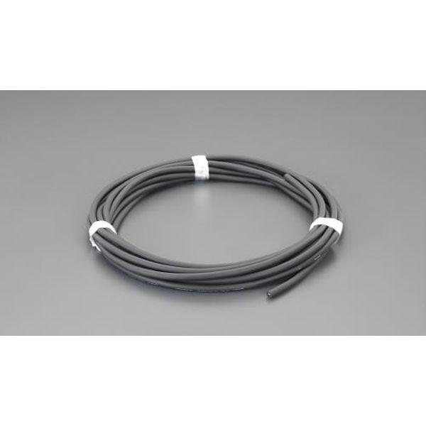 エスコ ESCO 2 m?ux50m/2芯 ビニールキャブタイヤケーブル EA940AG-512C WO店