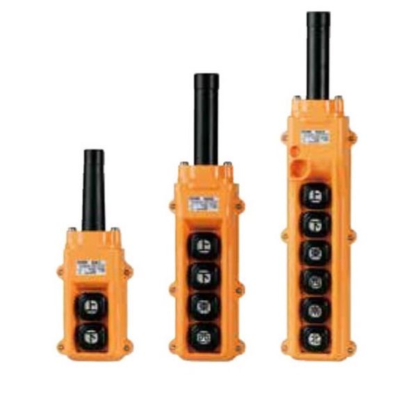 エスコ ESCO ４点 押しボタン開閉器(防雨形・ホイスト用) 000012341195 WO店