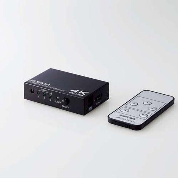 エスコ ESCO [3ポート] HDMIディスプレイ切替器 (4Kモデル用) EA940P-122 WO店