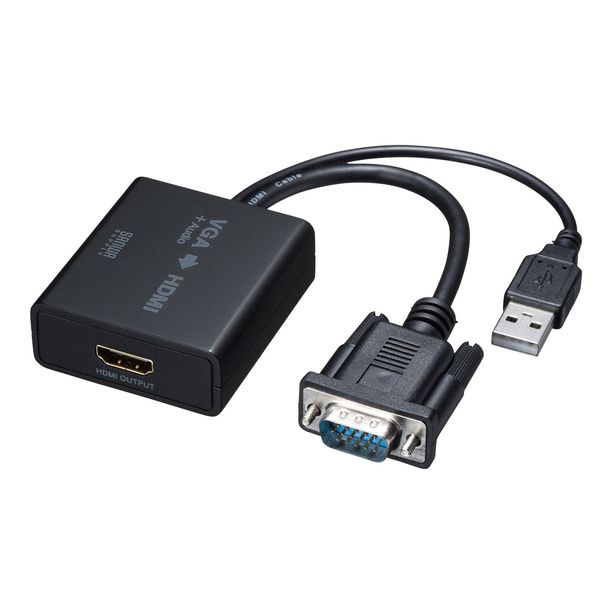 エスコ ESCO VGA-HDMI 変換コンバーター 000012341378 WO店
