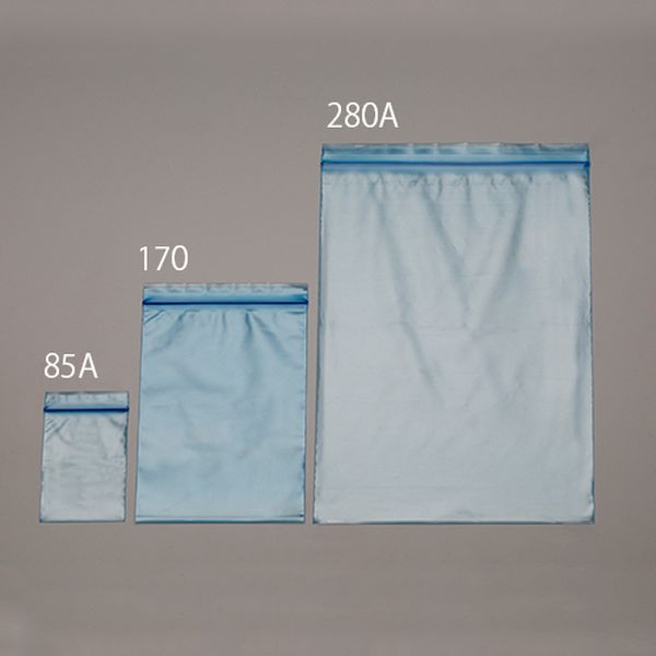 エスコ ESCO 340x240mm チャック付ポリ袋(ESD/100枚) EA944CN-340A WO店