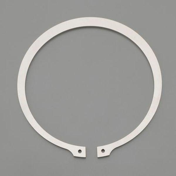 エスコ ESCO 180mm 軸用スナップリング（ステンレス製／1個） EA949DA-2180 WO店
