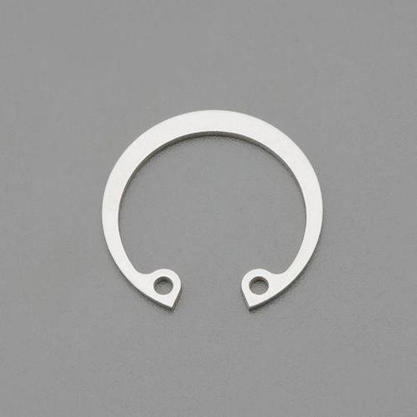エスコ ESCO 180mm 穴用スナップリング（ステンレス製／1個） EA949DB-2180 WO店