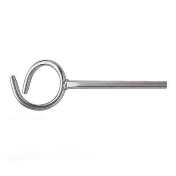 エスコ ESCO 310粍 旗立鉄器 左用（φ16丸棒） EA951BN-34 WO店