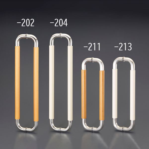 エスコ ESCO φ30mm/70x600mm O型ハンドル(鏡面/ライトオーク) 000012344196 WO店の通販は