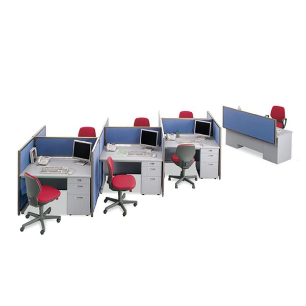 エスコ ESCO 800x800x700mm 平デスク EA954DF-301 WO店_1