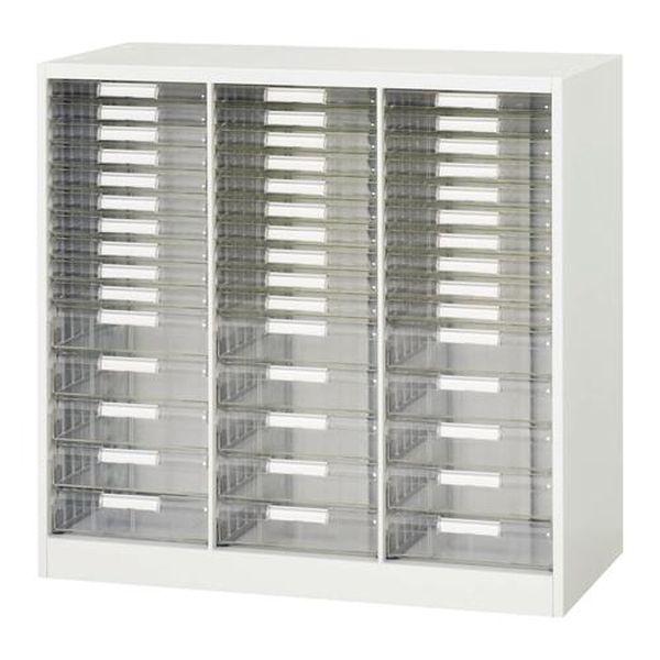 エスコ ESCO 900x400x890mm/3列・15段 キャビネット (トレー型) EA954DH-107 WO店