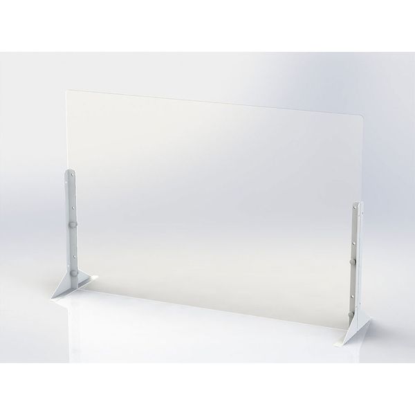 エスコ ESCO 900x600mm 飛沫感染防止パーテーション 000012344459 WO店