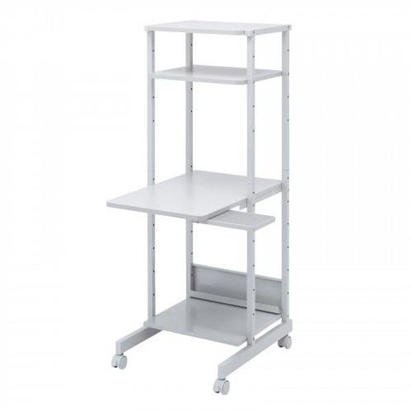 エスコ ESCO 500x700x1400mm パソコンデスク EA954HC-411B WO店
