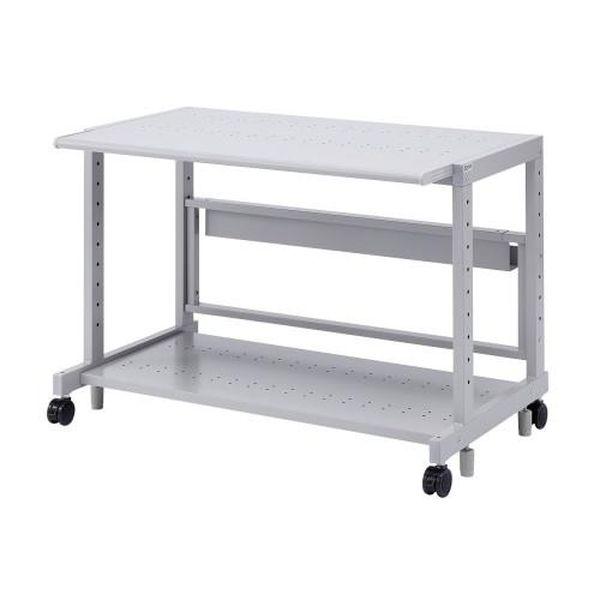 エスコ ESCO 1018x620x700mm パソコンラック(ロータイプ) EA954HC-593 WO店