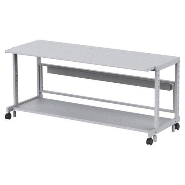 エスコ ESCO 1618x620x700mm パソコンラック(ロータイプ) EA954HC-596 WO店