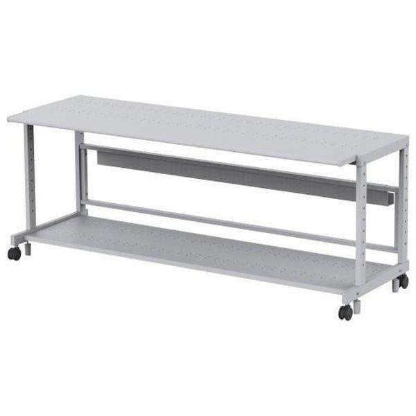 エスコ ESCO 1818x620x700mm パソコンラック (ロータイプ) EA954HC-597 WO店の通販は 134,059円