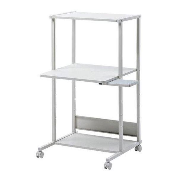 エスコ ESCO 650x610x1150mm パソコンデスク EA954HC-701B WO店